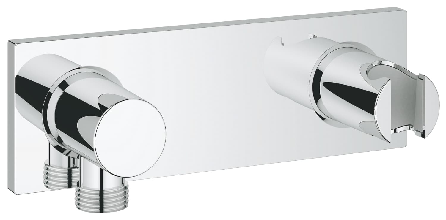 Encastré et support de douche GROHE Grohtherm F Facade Incluant Coude Chrome — image 2