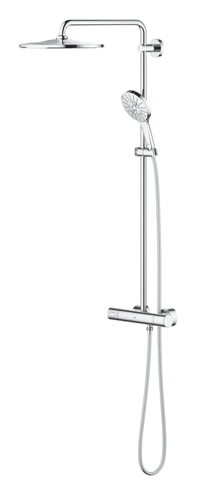 Colonne de douche avec mitigeur thermostatique GROHE Rainshower Smartactive Chrome — image 4