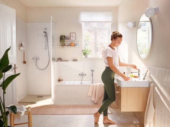 Rebris S Mitigeur de bidet avec tirette et vidage Hansgrohe — image 2