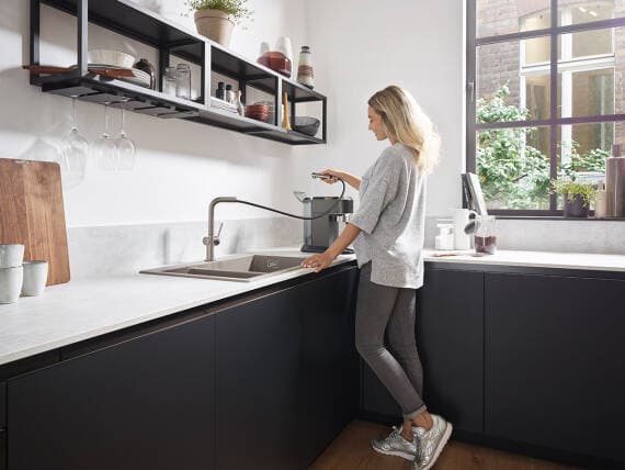 Talis M54 Mitigeur de cuisine 220 EcoSmart 1jet Hansgrohe — image 6