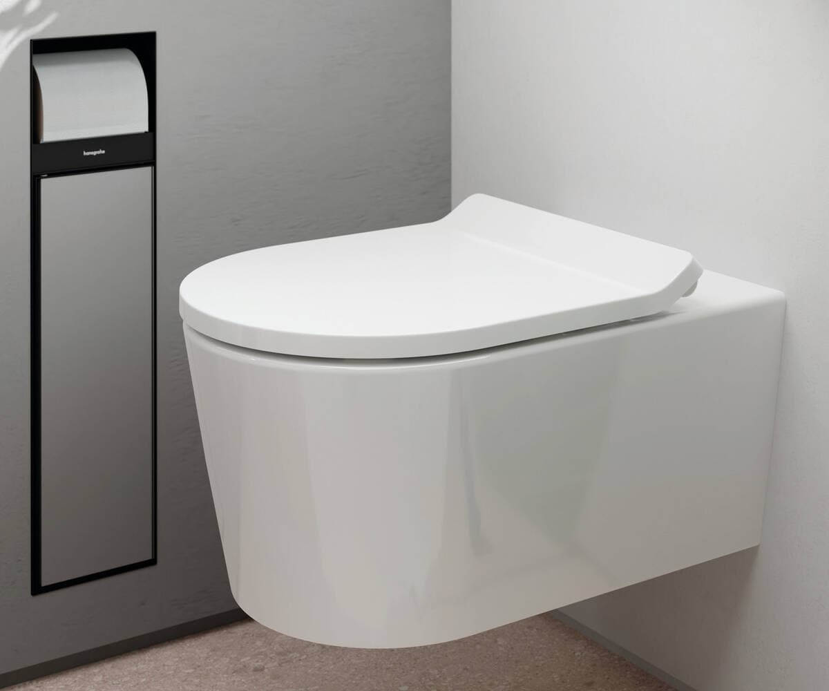 EluPura Original Q Bidet suspendu 540 avec trou pour robinet et trop-plein Hansgrohe — image 4