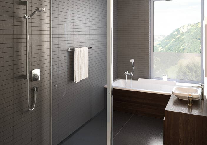 Logis Set de finition pour mitigeur douche encastré Hansgrohe — image 2