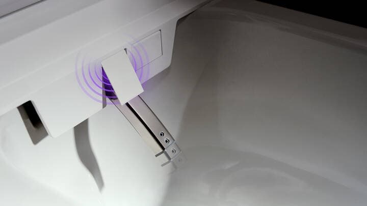 LavaPura Element S Pack WC lavant suspendu avec système de chasse AquaHelix, SmartClean, HygieneEffect Hansgrohe — image 4