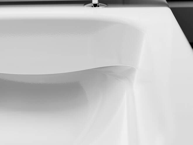 EluPura Q Pack WC suspendu 540 sans bride, système de chasse AquaFall, avec abattant déclipsable QuickRelease et frein de chute SoftClose, HygieneEffect Hansgrohe — image 2