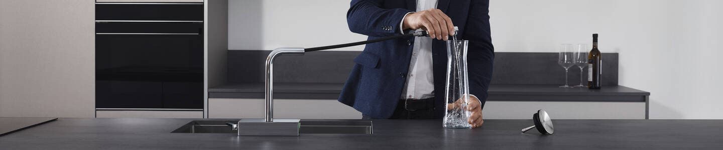 Ligne robinetterie Aquno Select M81 Hansgrohe