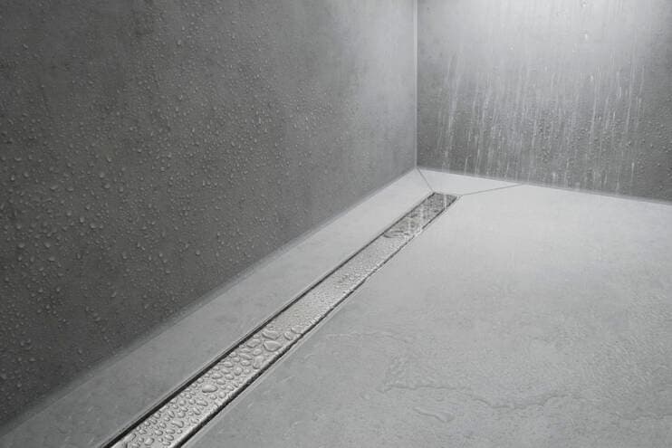 RainDrain Match Caniveau de douche linéaire 900 avec cadre réglable en hauteur Hansgrohe — image 2