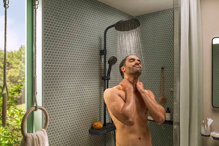 Activera S Colonne de douche 240 1jet EcoSmart+ avec mitigeur thermostatique ShowerTablet Select 360 Hansgrohe