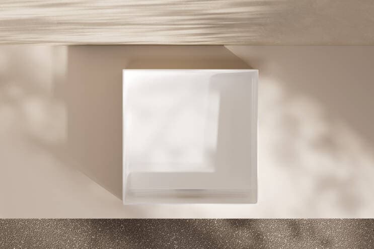 Xuniva Evo E Vasque à poser 400/400 sans trou pour robinet ni trop-plein Hansgrohe — image 2