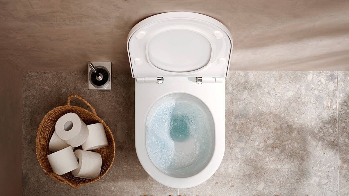 LavaPura Element S Pack WC lavant suspendu avec système de chasse AquaHelix, SmartClean, HygieneEffect Hansgrohe — image 3