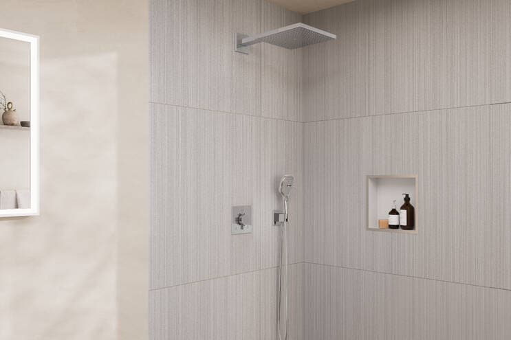 Raindance E Ensemble de douche encastrée thermostatique Raindance E / Ecostat Comfort E Hansgrohe — image 2