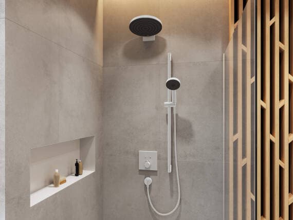 XtraStoris Original Niche murale 300/300/100 avec cadre intégré Hansgrohe — image 3