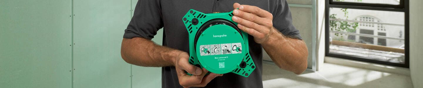 Ligne robinetterie iBox universal Hansgrohe