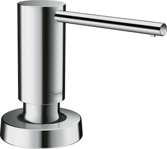 A51 Distributeur de liquide vaisselle, rosace ronde, haut. bec 92 mm Hansgrohe