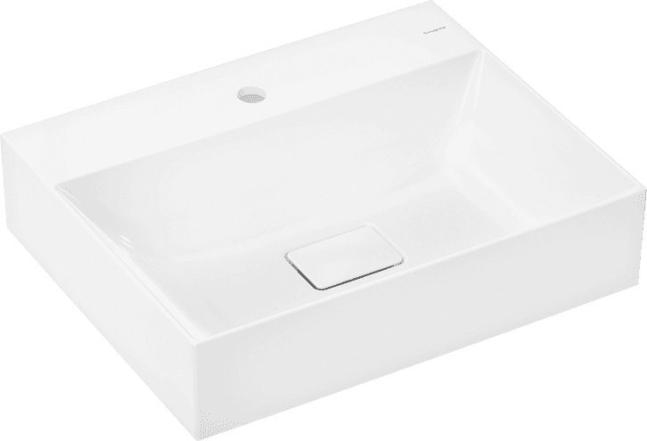 Xevolos E Plan vasque 600/480 sans trop plein, percé pour robinet, SmartClean Hansgrohe