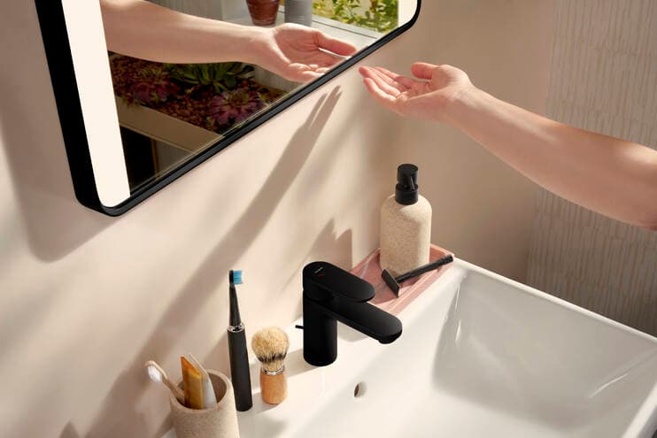 Xarita Lite Q Miroir avec éclairage LED latéral 500/700 Capteur infrarouge Hansgrohe