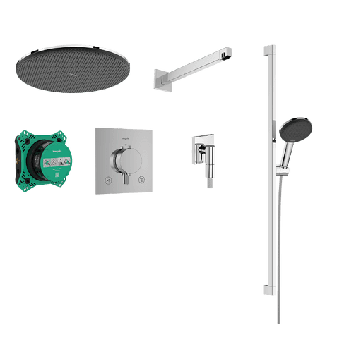 Raindance Alive S Ensemble de douche encastrée thermostatique Raindance Alive S / Ecostat Comfort E Hansgrohe