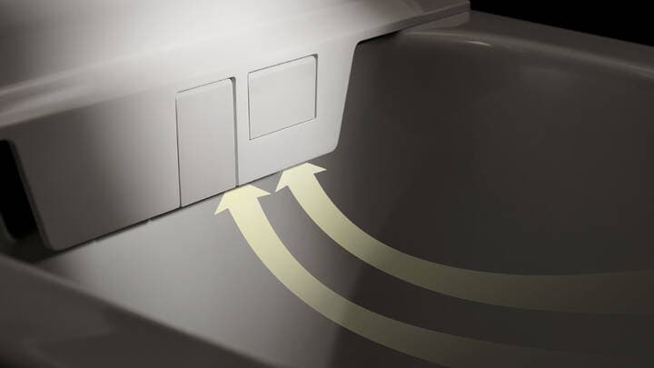 LavaPura Element S Pack WC lavant suspendu avec système de chasse AquaHelix, SmartClean, HygieneEffect Hansgrohe — image 5