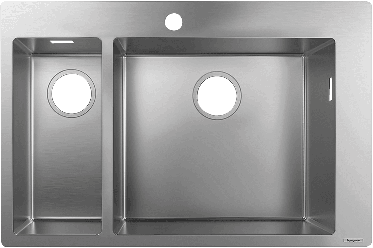 S71 S711-F655 Evier encastré 180/450 Hansgrohe