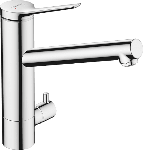 Zesis M33 Mitigeur de cuisine 200 avec robinet d'arrêt intégré, CoolStart, 1jet Hansgrohe