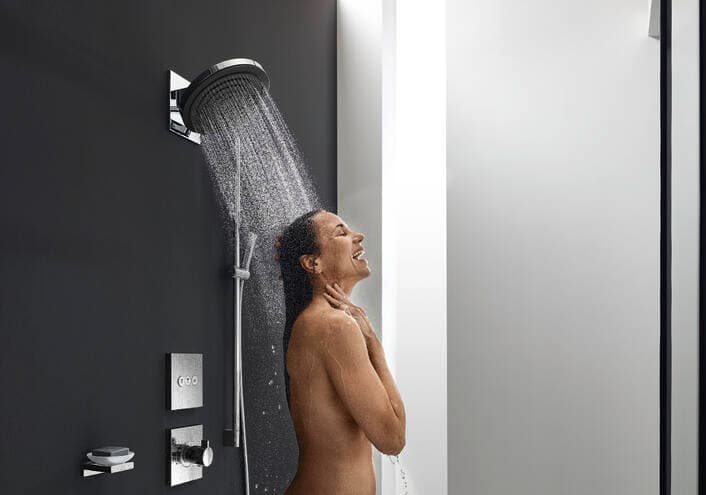 Pulsify S Douche de tête 260 2jet avec raccord mural Hansgrohe — image 2