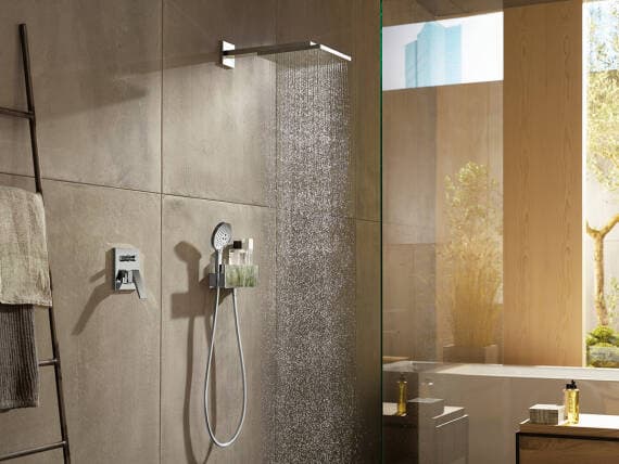 Raindance E Douche de tête 300 1jet avec bras de douche Hansgrohe — image 3