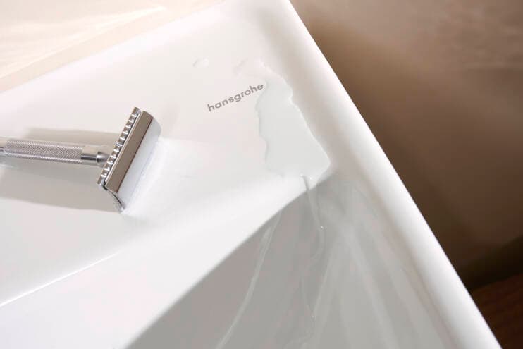 Xanuia Q Lavabo 600/480 avec trou pour robinet et trop-plein Hansgrohe — image 2