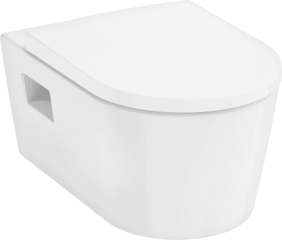 EluPura Original S Pack WC suspendu 540 AquaChannel Flush, abattant WC QuickRelease, frein de chute Hansgrohe