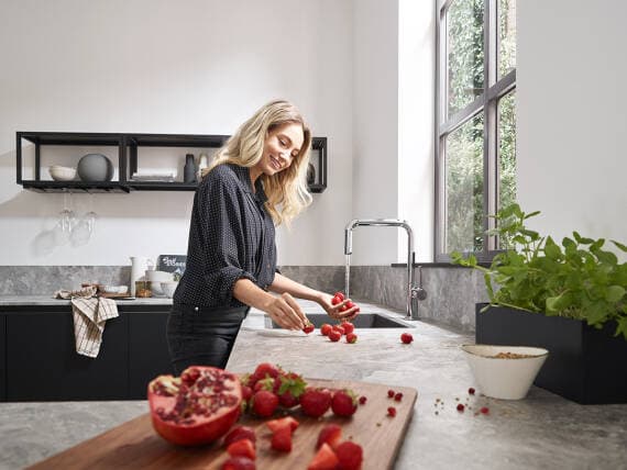 Talis M54 Mitigeur de cuisine 220 EcoSmart 1jet Hansgrohe — image 4