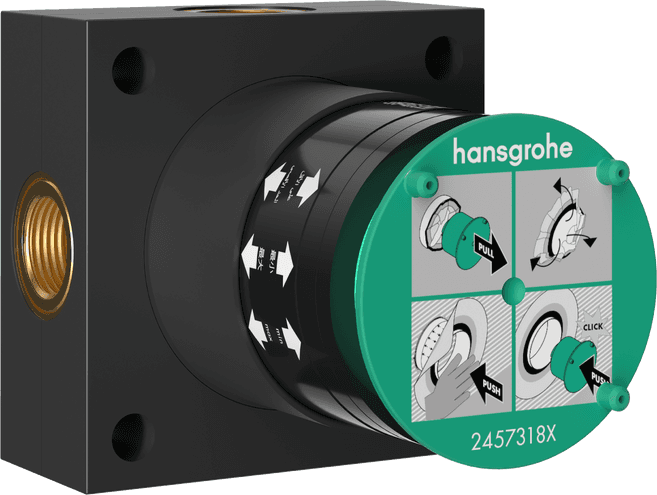 Corps d'encastrement pour douche de tête 2jet Hansgrohe