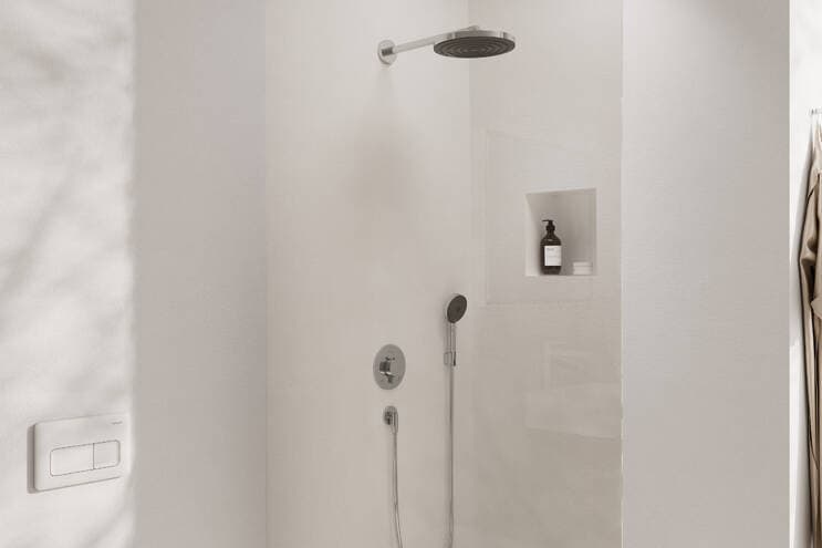 Pulsify S Ensemble de douche encastrée thermostatique Pulsify Select S / Ecostat Comfort S Hansgrohe — image 2