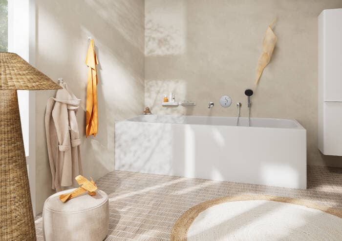 DuoTurn S Set de finition pour mitigeur mécanique encastré avec 2 fonctions Hansgrohe — image 2