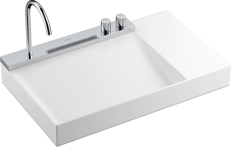 Avalegra AquaUnit 780/475 avec plage de pose à droite Hansgrohe