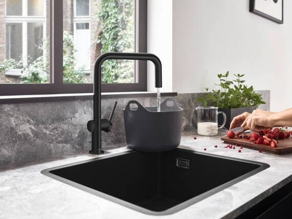 S51 S510-F635 Evier encastré 180/450 Hansgrohe — image 3