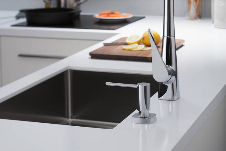 A71 Distributeur de liquide vaisselle, rosace SoftSquare Hansgrohe — image 2