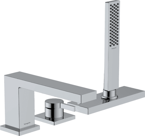 Corps d'encastrement pour mitigeur 3 trous sur bord de baignoire ou plage de carrelage Hansgrohe — image 3
