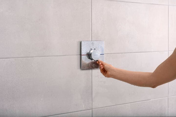 DuoTurn E Set de finition pour mitigeur mécanique encastré avec 1 fonction Hansgrohe — image 2