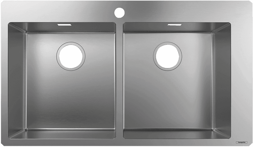 S71 S711-F765 Evier encastré 370/370 Hansgrohe