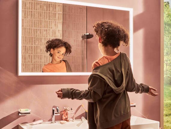 Xarita E Miroir avec éclairage LED 800/700 Capteur infrarouge Hansgrohe — image 3