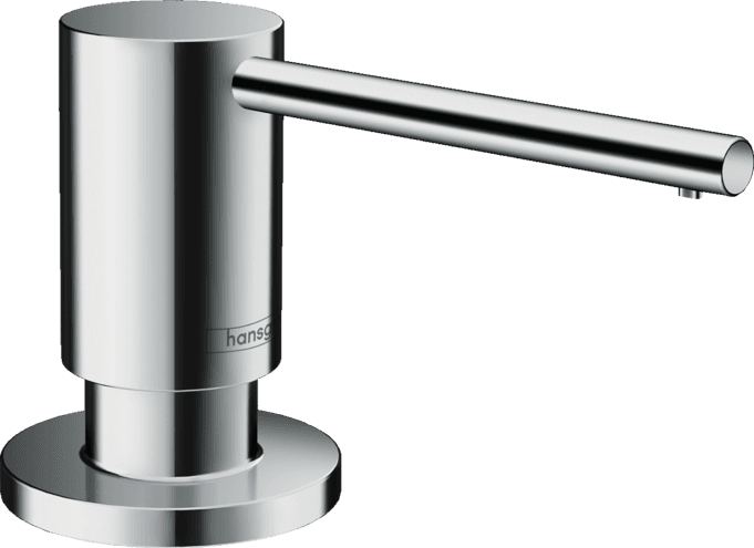 A41 Distributeur de liquide vaisselle, rosace ronde, haut. bec 71 mm Hansgrohe