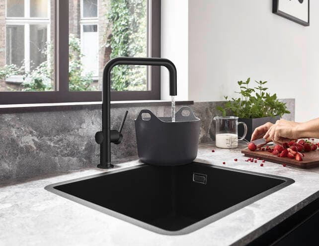 S51 S510-U450 Evier encastré sous plan 450 Hansgrohe — image 2