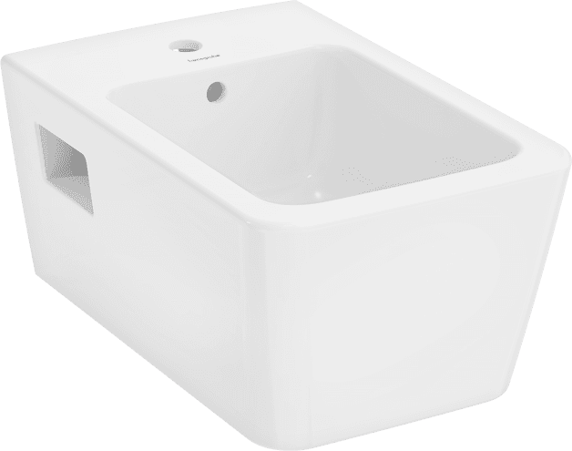EluPura Original Q Bidet suspendu 540 avec trou pour robinet et trop-plein Hansgrohe