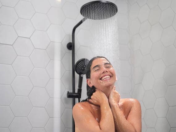 Raindance Select S Colonne de douche 240 1jet PowderRain avec mitigeur thermostatique Hansgrohe