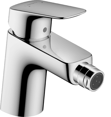Logis Mitigeur bidet 70, avec tirette et vidage synthétique Hansgrohe