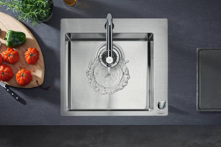 S71 S711-F450 Evier encastré 450 Hansgrohe — image 2