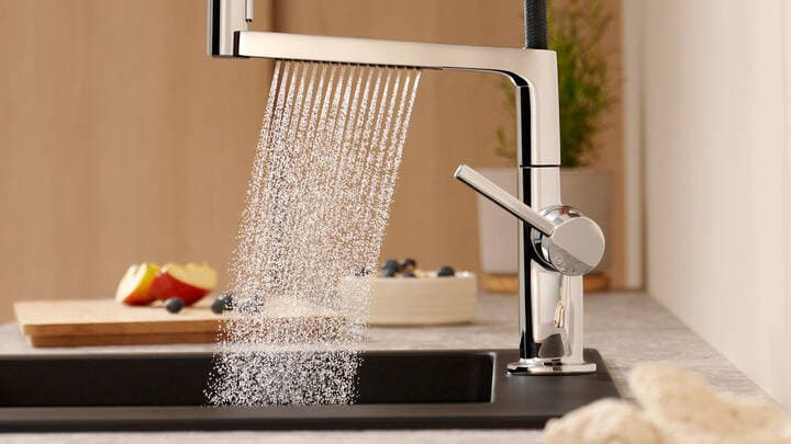 Talis Select M54 PowderSpray Mitigeur de cuisine Semi-Pro, 3 jets Hansgrohe — image 5