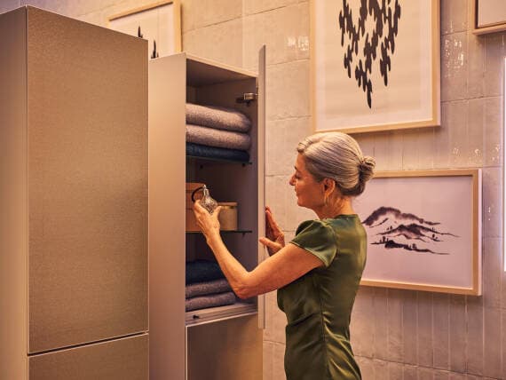 Xevolos E Meuble bas pour lave-mains 480/475, 2 tiroirs, caisson Blanc mat Hansgrohe — image 6