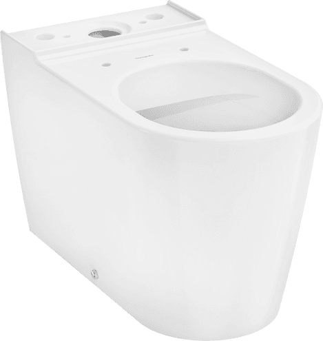 EluPura S WC à poser monobloc 640 avec sortie horizontale/verticale, système de chasse AquaFall, HygieneEffect Hansgrohe