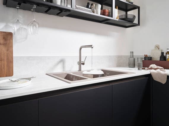 S51 S510-F635 Evier encastré 180/450 Hansgrohe — image 5