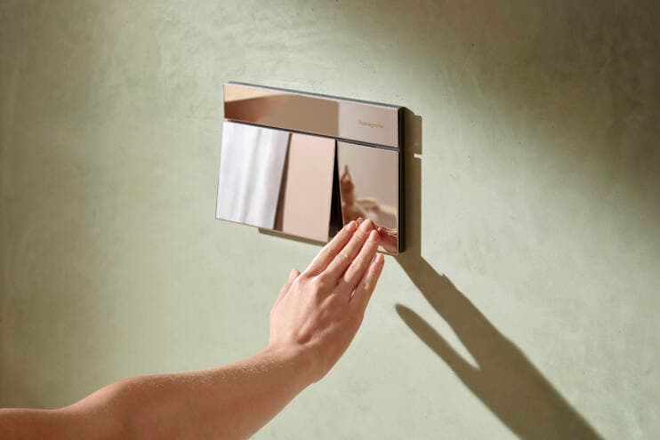 iFrame Element E Plaque de commande pour double chasse d'eau Hansgrohe — image 2