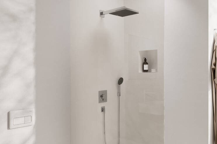 Pulsify E Ensemble de douche encastrée thermostatique Pulsify Select E / Ecostat Comfort E Hansgrohe — image 2
